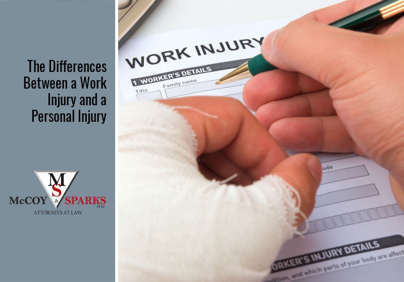 The Differences Between a Work Injury and a Personal Injury