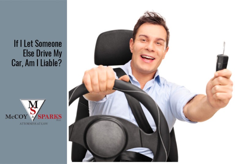 What happens if someone else is driving my car and crashes it?