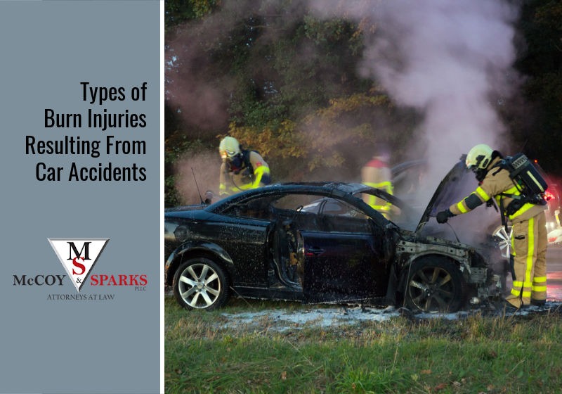 burn injuries car accident
