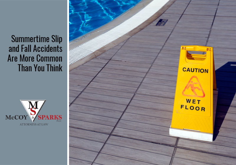 Summertime Slip and Fall Accidents Are More Common Than You Think