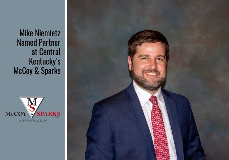 Mike Niemietz Named Partner at Central Kentucky’s McCoy & Sparks
