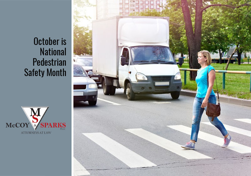 October is National Pedestrian Safety Month