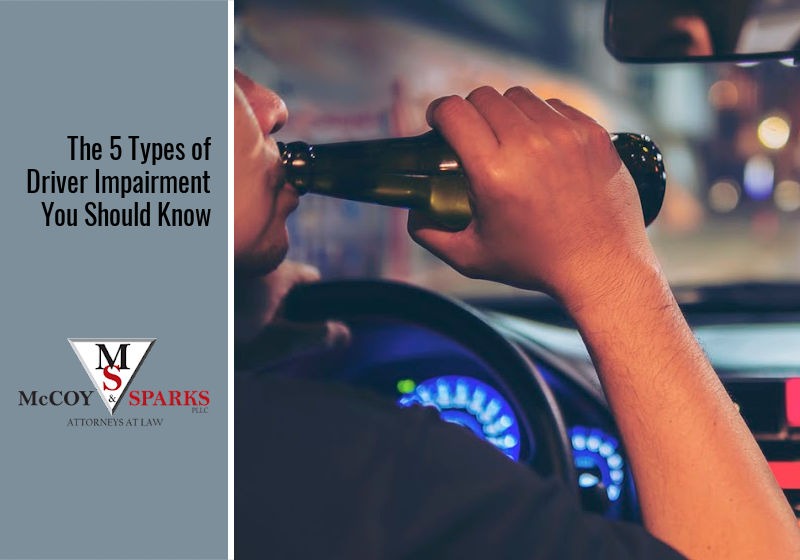 The 5 Types of Driver Impairment You Should Know