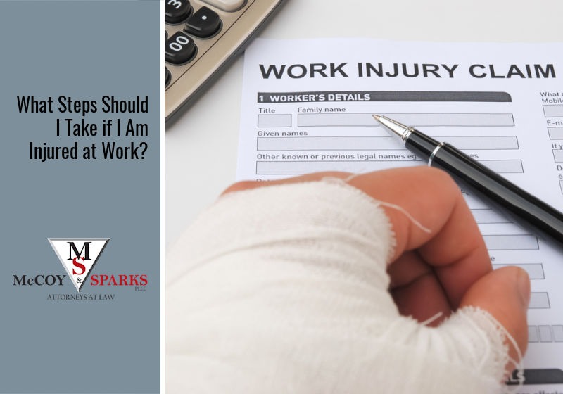 What Steps Should I Take if I Am Injured at Work?