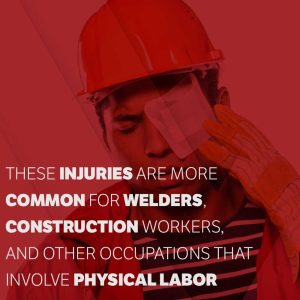 common workplace eye injuries