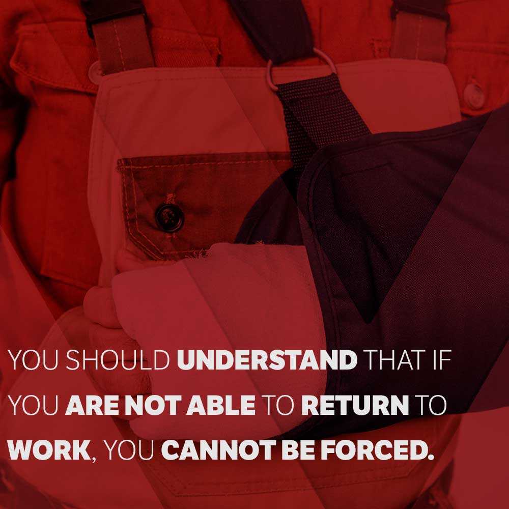 What Happens If You Can't Return to Work After Injury