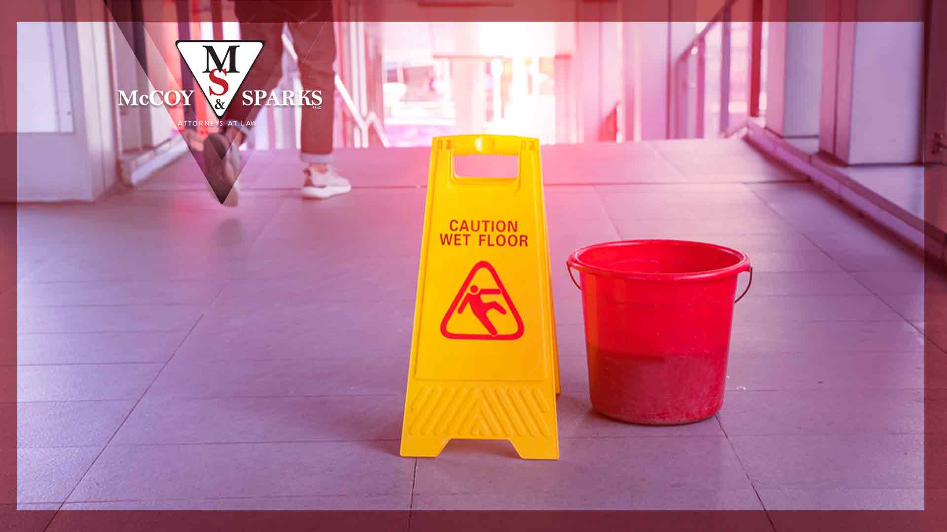 caution wet floor sign