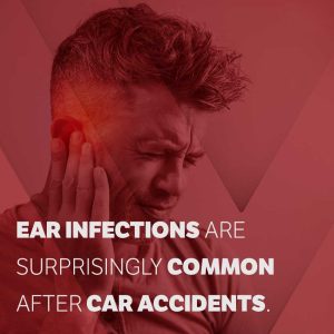 ringing in ear after car accident 
