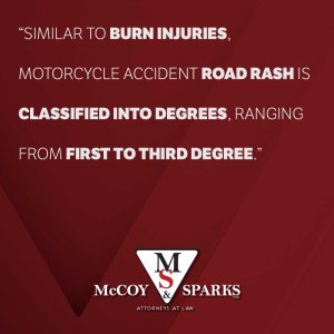 Compensation from Road Rash After a Motorcycle Accident 
