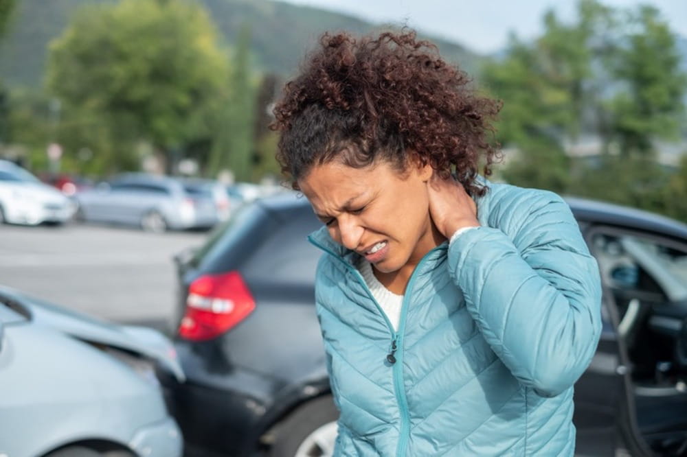 neck pain after car accident